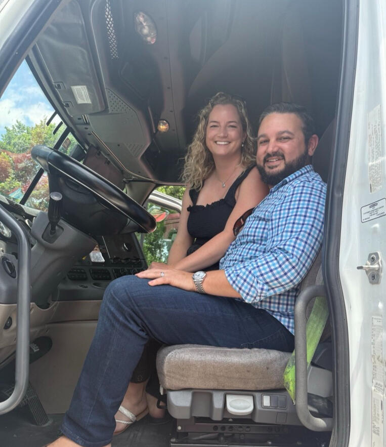 Proud New Owners of a Trucking Business